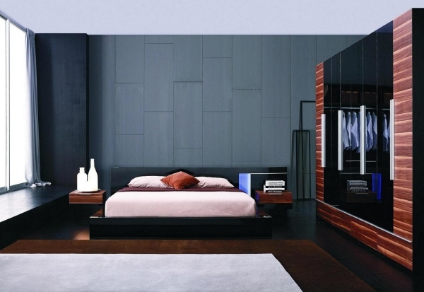 bedroom furniture high gloss wardrobe wall tiles