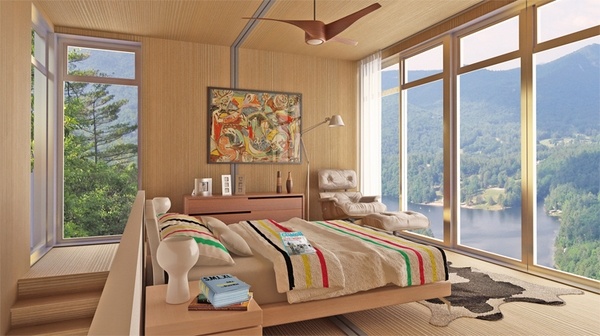 modern home bedroom