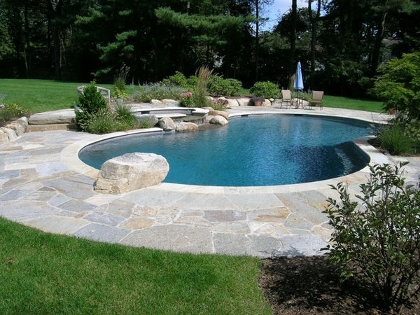 above ground pool kidney shaped