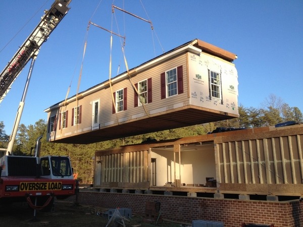 pre fabricated home construction