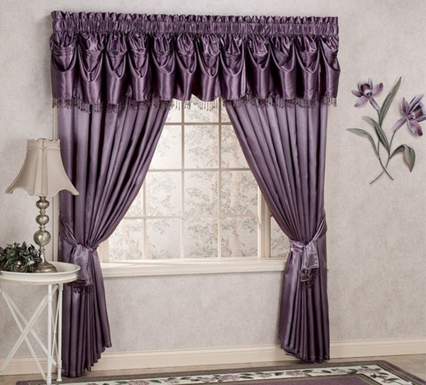 purple living room decorating ideas