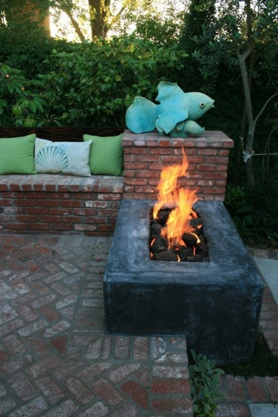 rectangular-fire-pit-patio-design-ideas