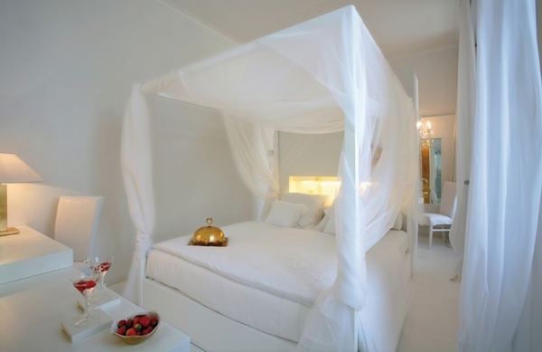 romantic white modern design bedroom furniture