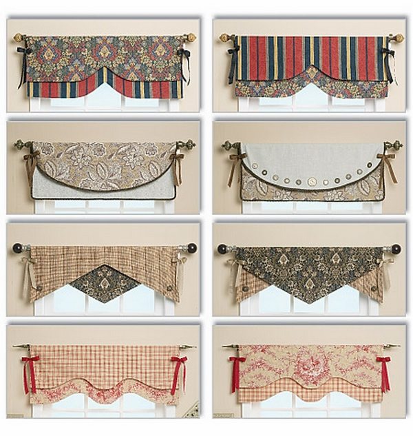 50 Window Valance Curtains For The Interior Design Of Your Home   Window Valance Patterns And Styles 