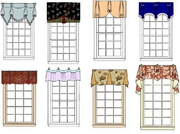 50 Window Valance Curtains For The, Curtain Topper Patterns