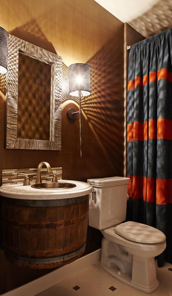 Bathroom-design-metal-wall-sconces-lighting