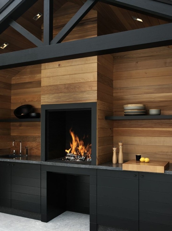 Contemporary-fireplace-surround-ideas wood fireplace surround