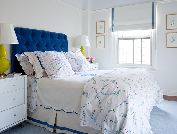 DIY-tufted-headboard-ideas-bedroom-decor-ideas-dark-blue-headboard