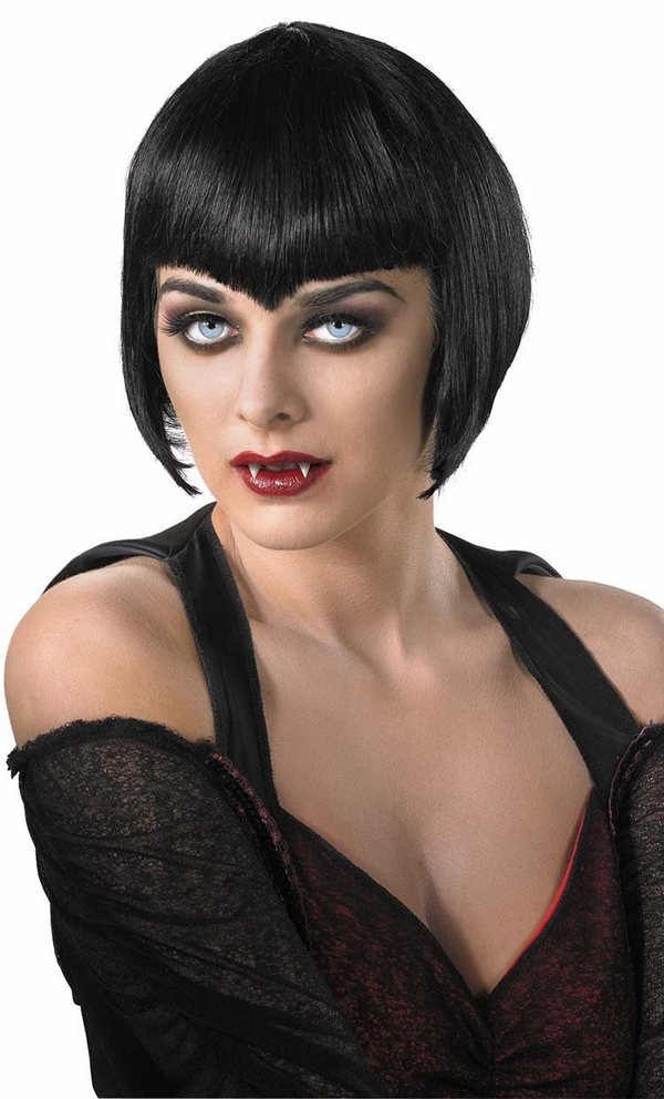 gothic vampireand wig