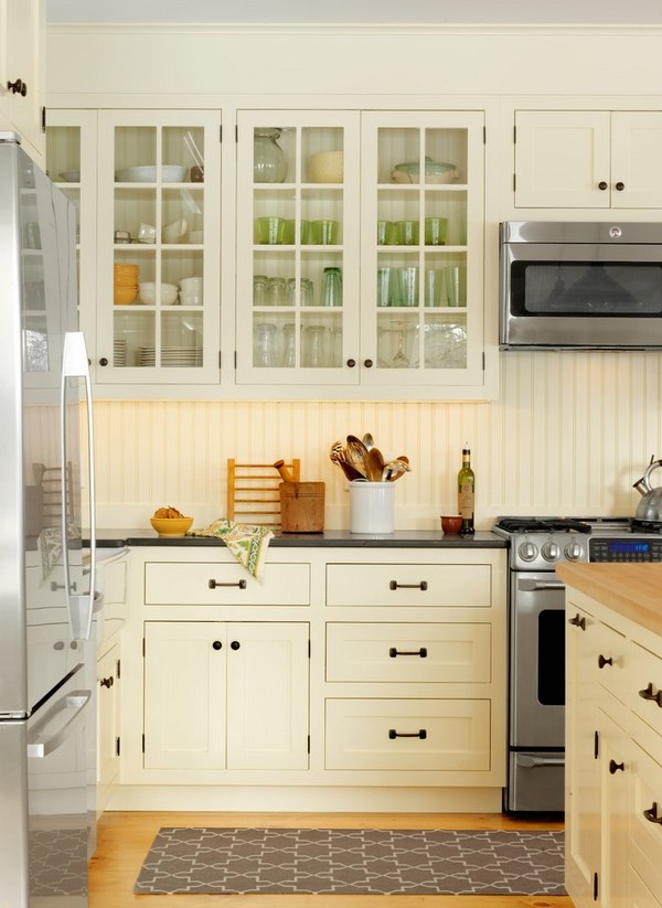 backsplash white kitchen cabinets