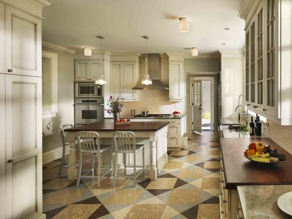 Kitchen tiles decorative pattern