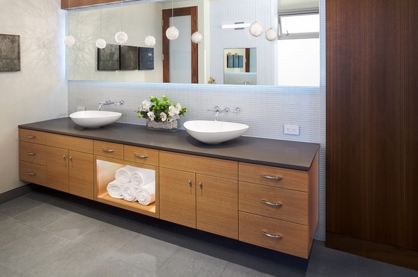 bathroom vanity cabinets wood storage drawers white sinks