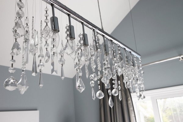 Modern crystal-chandelier-design living room lighting ideas