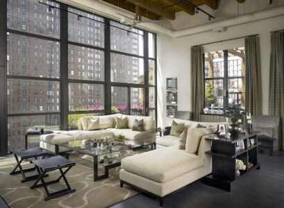 Modern-sectional-sofas-family-room-furniture-ideas-glass-coffee-table