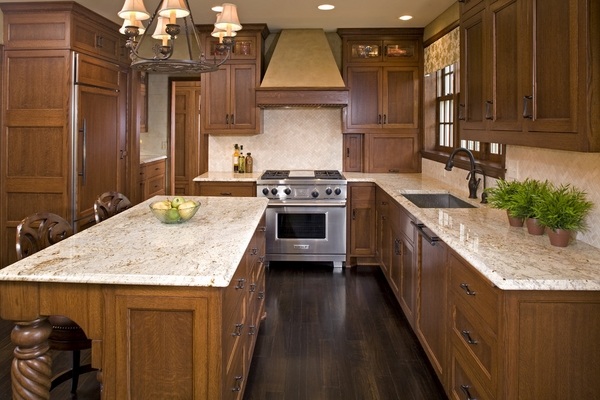 Santa Cecilia-granite-countertops-tudor style kitchen renovation
