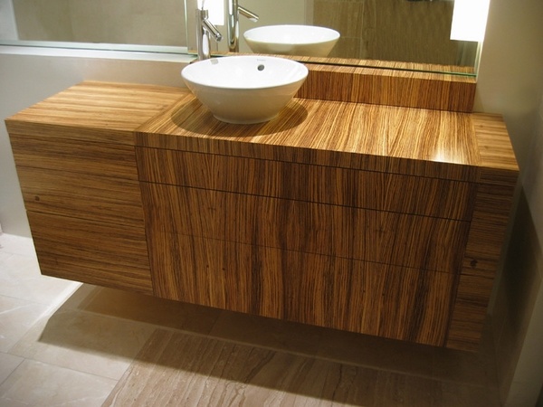 contemporary-bathroom-vanity-cabinets wood ceramic sick