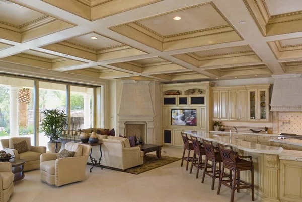 The Beauty And Advantages Of Coffered Ceilings In Home Design