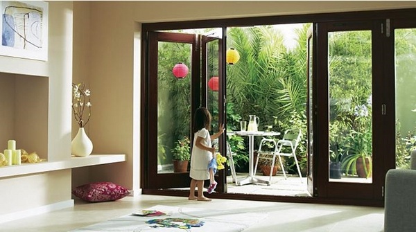 exterior French doors modern home design