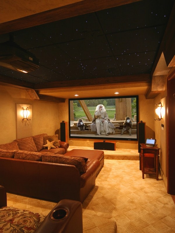 modern home theater acoustic ceiling