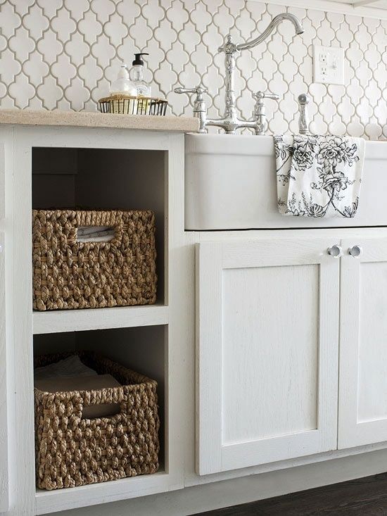 moroccan design white cabinets 