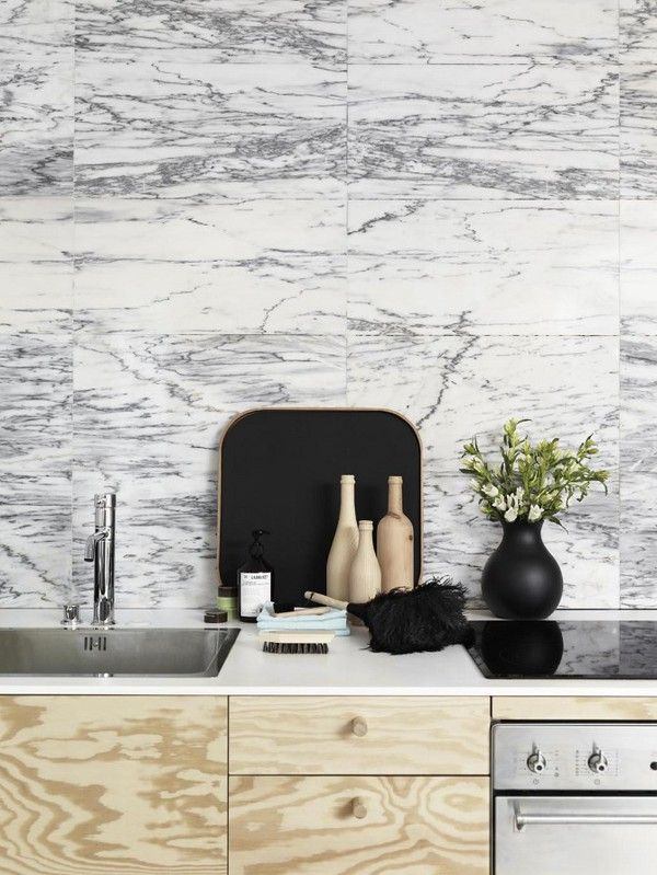 natural stone-kitchen-tiles-design modern kitchen