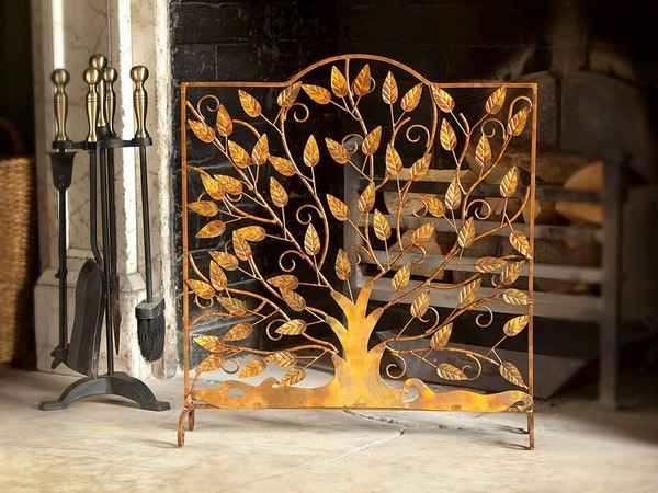 original-decorative-fire-screen-design-tree-leaves