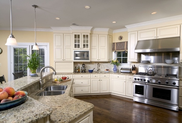 Santa Cecilia Granite Countertops For A Fresh And Modern Kitchen