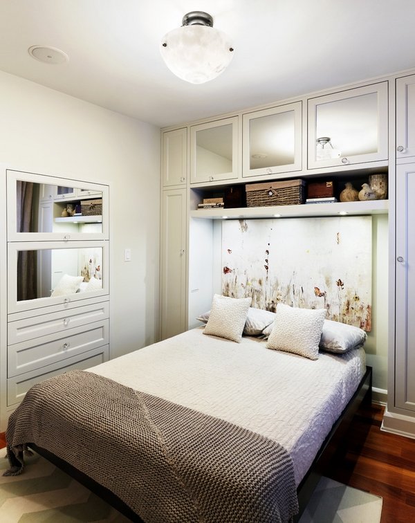 small master bedroom ideas white furniture miror built in shelves