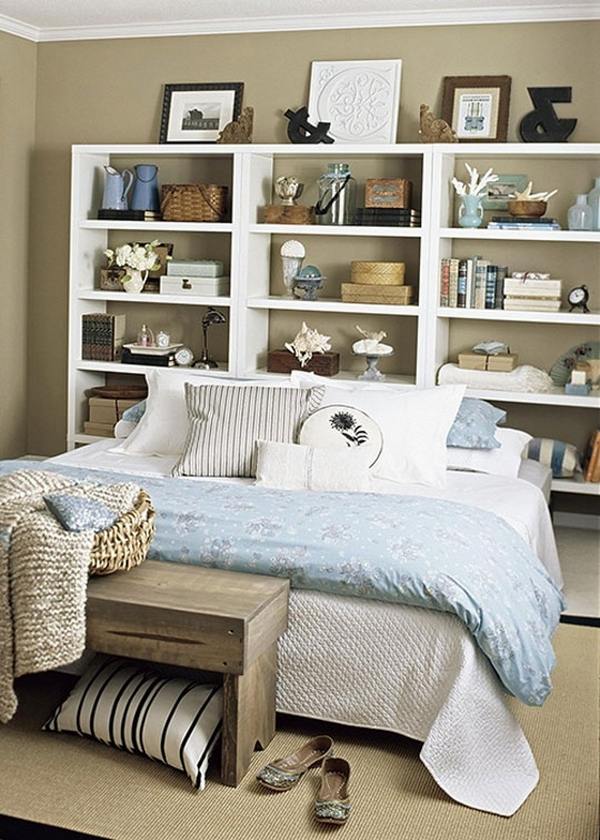 Storage ideas for small bedrooms to maximize the space