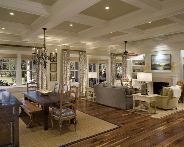 The beauty and advantages of coffered ceilings in home design