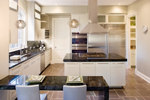 ubatuba with white cabinets kitchen design ideas 