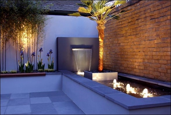 water features for patios garden accessories ideas outdoor lighting