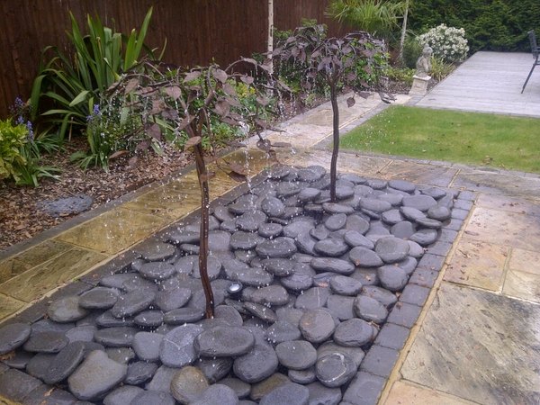 water features for small gardens innovative creative ideas tree