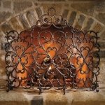 wrought-iron-fireplace-screens-decorative-fire-screens