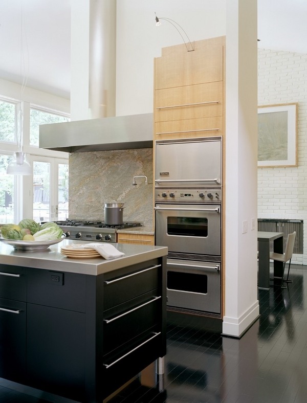 Contemporary design double ovens