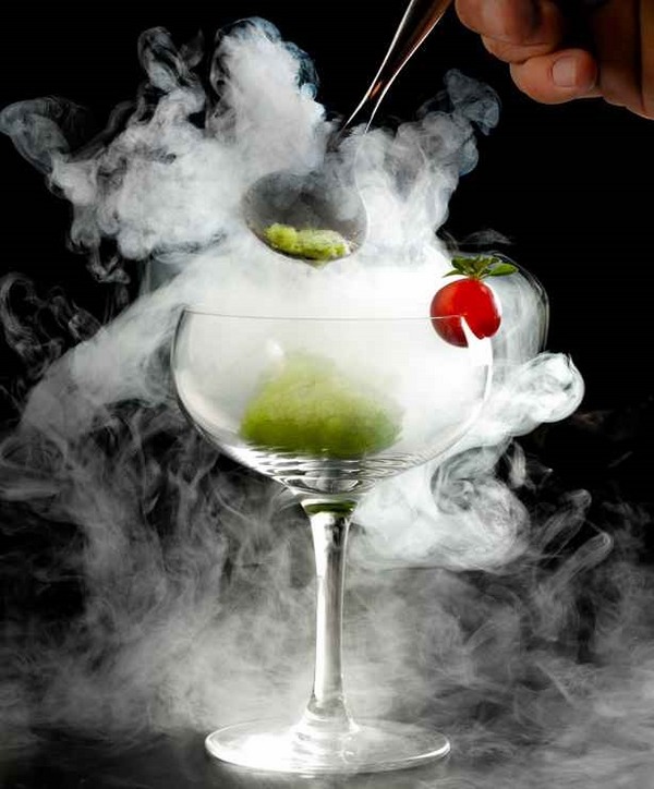 drinks midnight mary cocktails dry ice