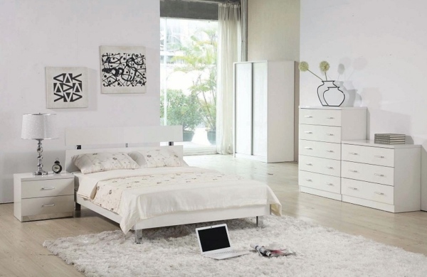 Master bedroom ideas white furniture white carpet dressers wall decoration