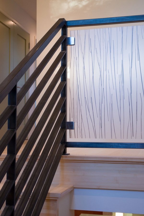 Modern staircase designs beautiful railing panels ideas