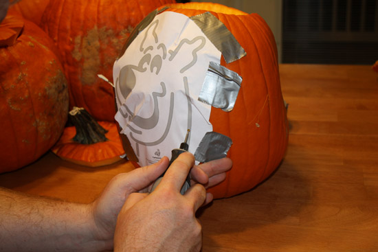 pumpkin-carving-tools-Halloween lantern carving ideas step by step 