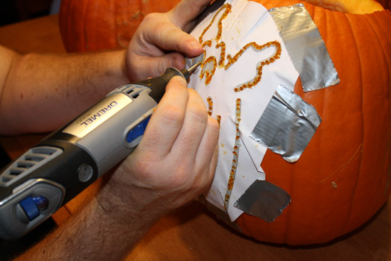 pumpkin-carving-tools-Halloween lantern carving step by step