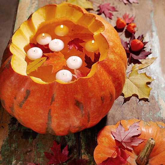 Pumpkin-lantern-candles-DIY-cheap-halloween-decorations-ideas-table-decor