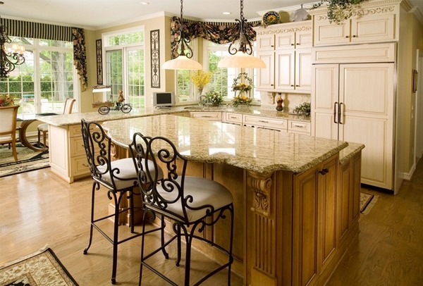 awesome granite countertop ideas rustic kitchen