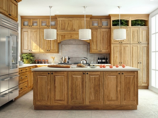33 Best Ideas Hickory Cabinets For Naturally Beautiful Kitchen