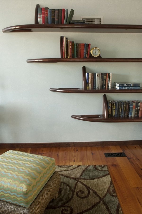 beautiful wall shelves contemporary interior decor