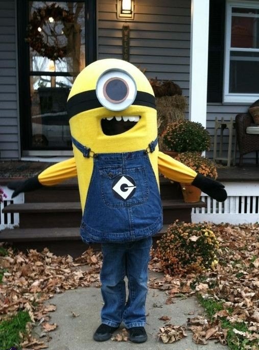 best kids costumes despicable me minion DIY