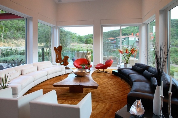 black white contemporary living room furniture
