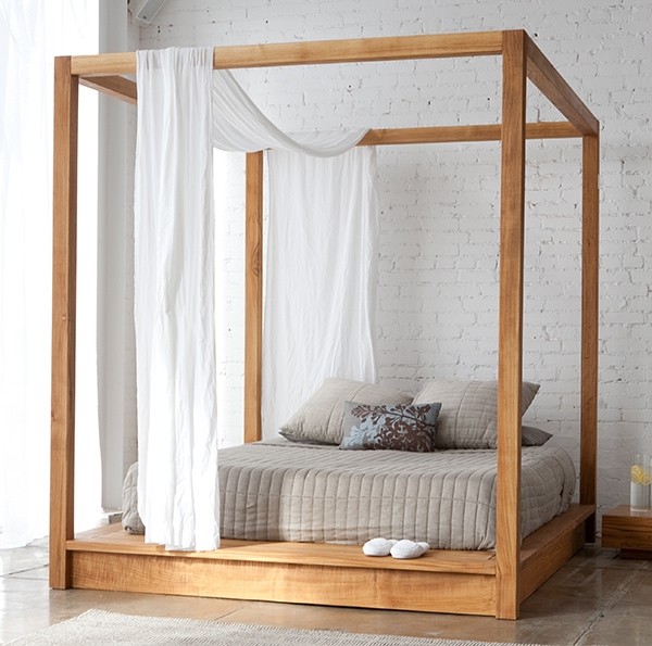 contemporary solid wood minimalist design