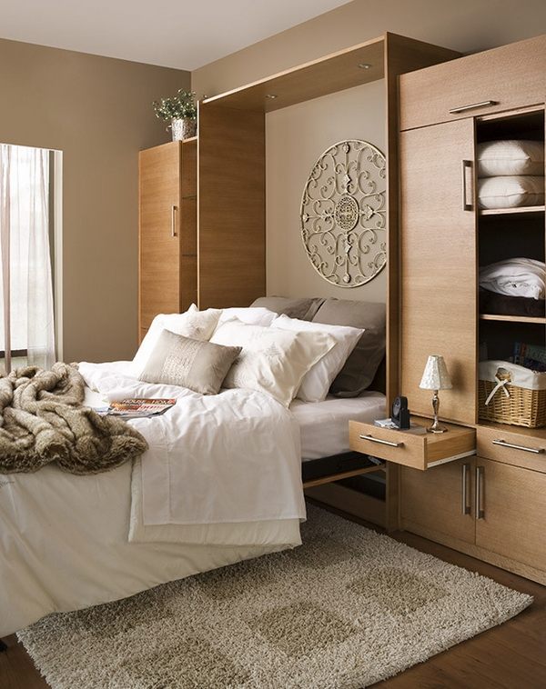 contemporary small bedroom furniture murphy beds ideas space saving