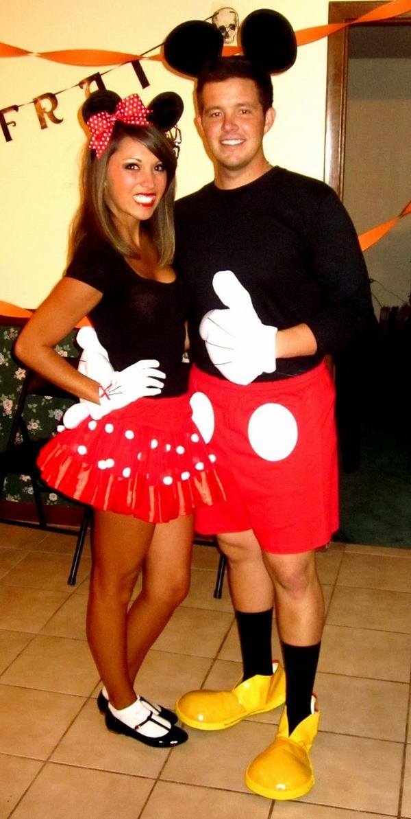 couples mickey minnie mouse