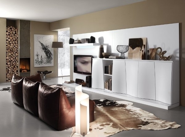 cowhide carpet modern living room furniture ideas